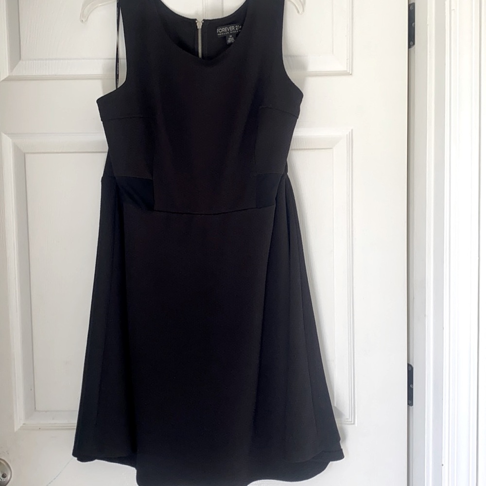 Forever 21 black plus size dress 3x